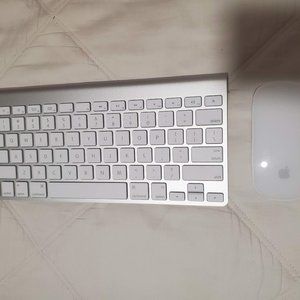 iMac mouse and keyboard